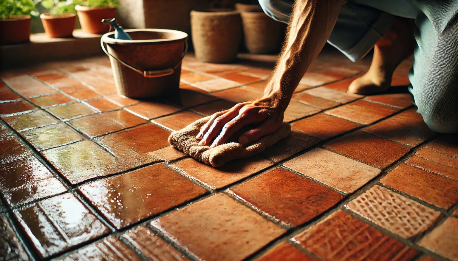 Terracotta tiles